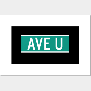 Ave U Posters and Art